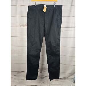 Gap Pants Mens New No Tags Skinny Chino Flat Front Casual Blue 36x34 #T